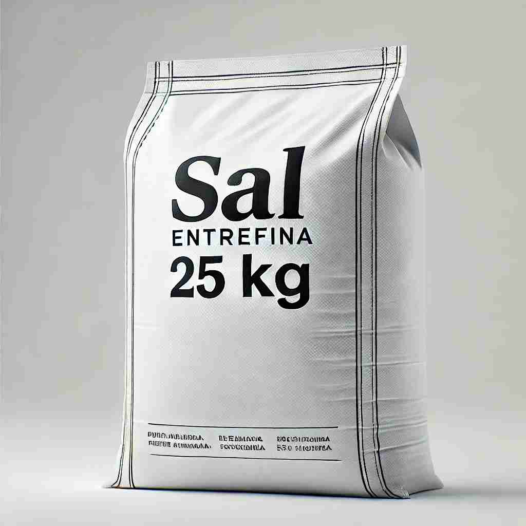 Sal entrefina - Lavada, purificada y seca